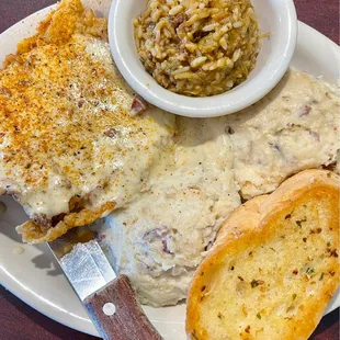 Chicken fried steak - Half of a split entree ($2.00 more)