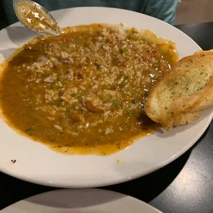 Crawfish ettouffe