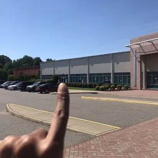 The doors to the Media Room