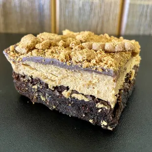 a piece of cake on a table