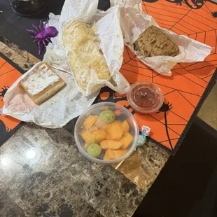 Full order revealed....right after picking it up!!