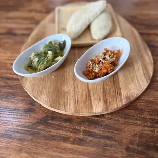 Complementary appetizer