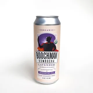 Organic Boochman Kombucha 16 oz. Can 4-Pack