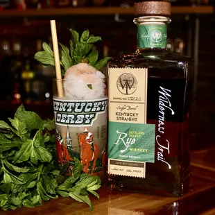 Seasonal Mint Julep for Derby Week