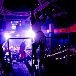 a man on a skateboard in the air