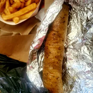 Smoked boudin link