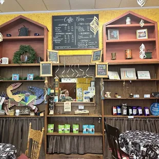 Inside in the back - Coffee Shop