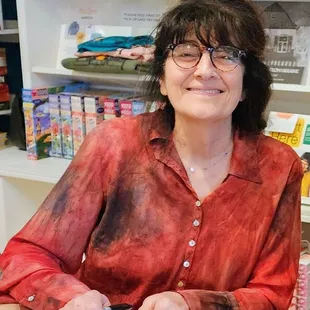 Great to chat briefly with Ruth Reichl for the second time (5/18/24)