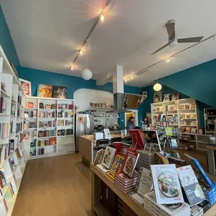 Such an incredible book store dedicated to cooking books