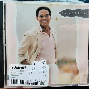 $2.00 bucks for this used CD. Al  Jarreau (7 time grammy award winner). Gone, but never forgotten.