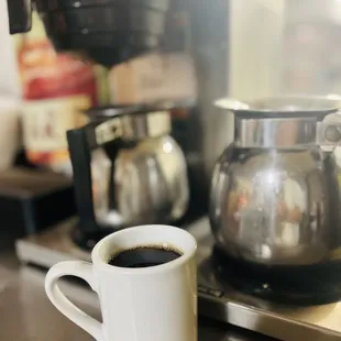 Early Morning Café Coffee