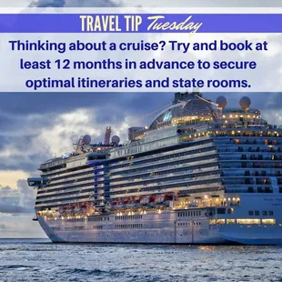 We are now booking into 2025 and 2026 
Royal Caribbean 
Viking 
American Cruise Line
Carnival
NCL
Holland America and more