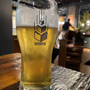 A lovely Hefeweizen at Bookhouse Brewing!