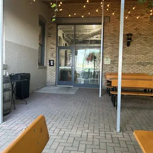 Outdoor seating