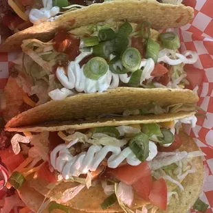 Beef tacos
