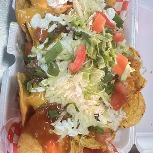 nachos, food