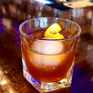 a close up of a drink