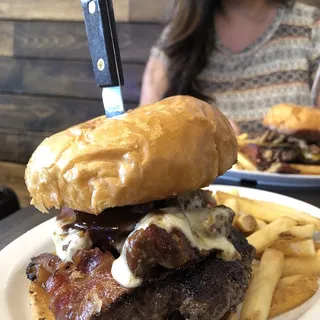 The Piggy Bank Burger