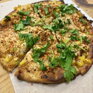 Mexican Street Corn pizza