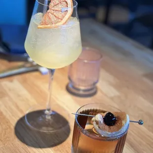 Spritzer and Sunday morning...so good.