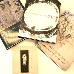 A few books from our Asian art section