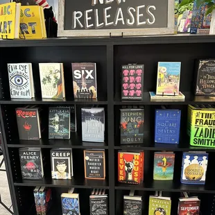 New release selections.