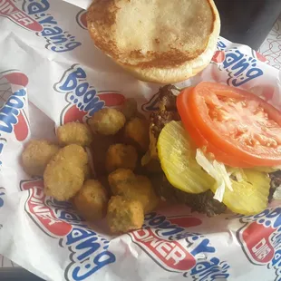 She brought me tomatoes