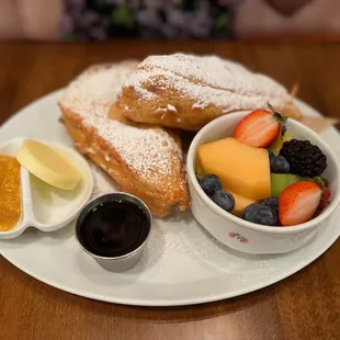 Boom Bang Monte Cristo ($17) - breakfast sandwich. Ham, sharp cheddar, scrambled eggs, raspberry jam