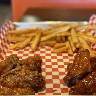 Korean spicy and honey bbq