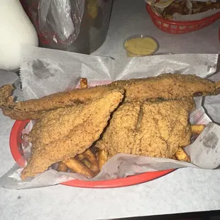 2 2 Item Fried Combo whiting and catfish