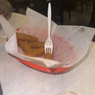 6 Piece Fried Cheesesticks