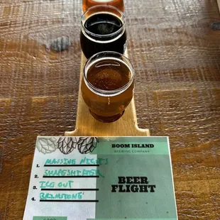 Beer flight