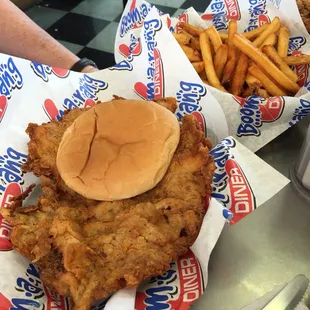 You call this a sandwich?? Geez Louise! It's huge!