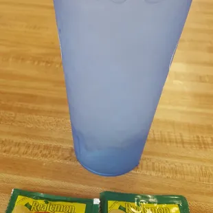 Yummy water with lemon :)