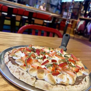 The Large Sweet Dreams Pizza was hands down the best part of our meal!