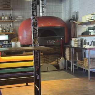 Wood fire pizza oven