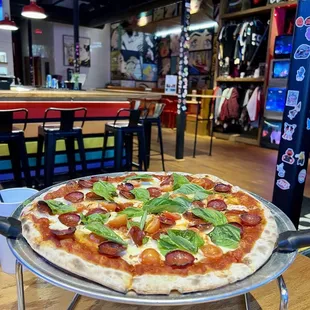 Large So Fresh Pizza with pepperoni. Absolutely delicious!!!