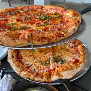 Cheese and Pepperoni Pizza