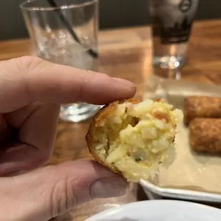 Inside the tater keg