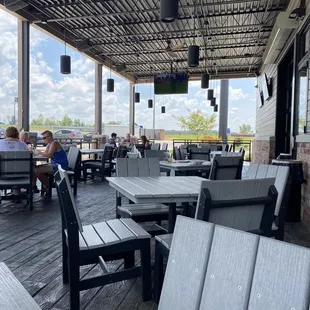 Outdoor seating