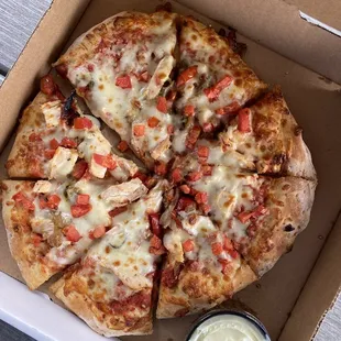 Chicken pizza