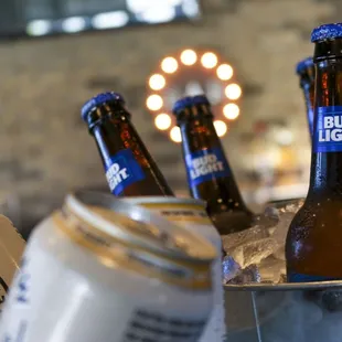 bud light bottles