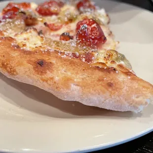 a slice of pizza