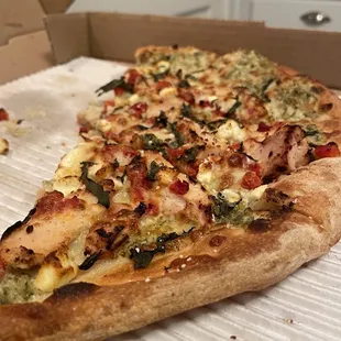 Pesto Chicken Pizza