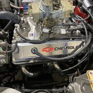 383 Stroke Engine Install