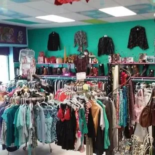 Everything is organized by size and color for your convenience!