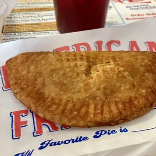 Cherry fried pie .. it was made to order .. mmmmm