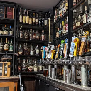 15 Beers on Tap, plus wine, a full bar, and 1,400+ whiskies.