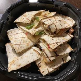 Chicken Fajita Quesadillas