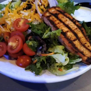 Salmon salad.